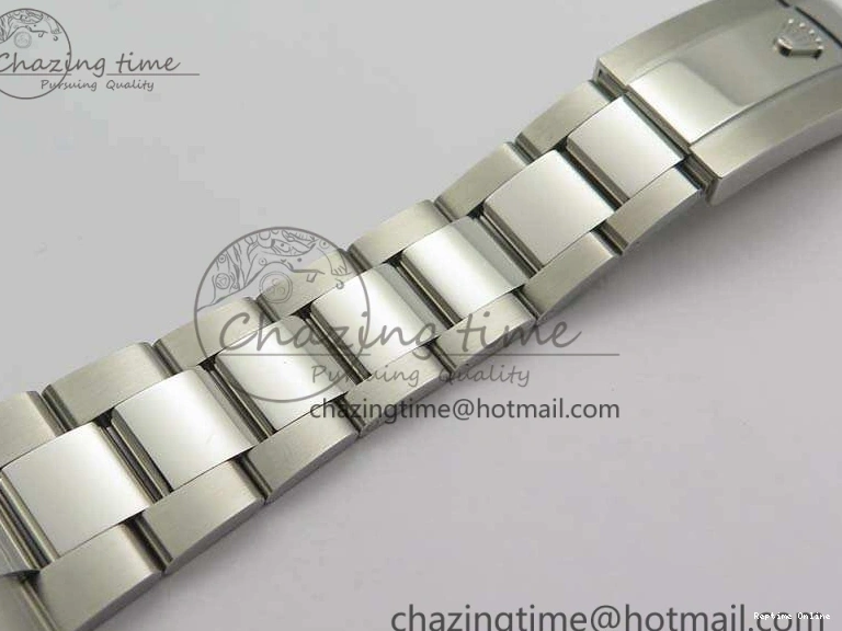 0211 DateJust 36mm SS 116234 ARF 1:1 Best Edition Blue Roman Dial Fluted On 904L SS Oyster Bracelet SA Supportive 3516